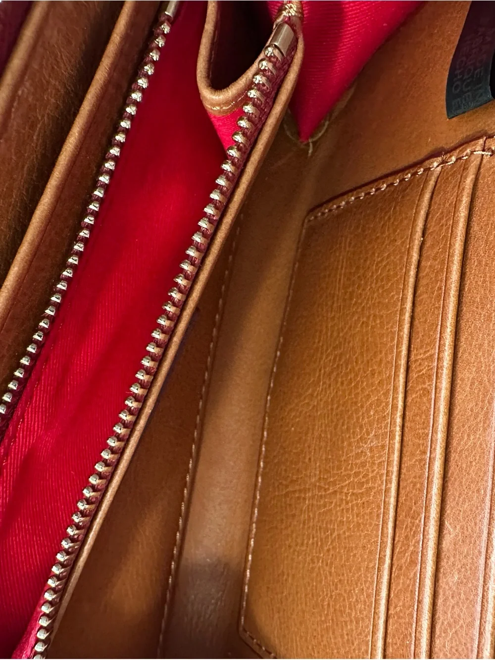 Dooney & Bourke Soft Cognac Pebbled Leather Satchel and Wristlet Set
